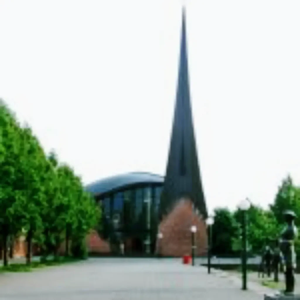 Das Bild zeigt die Kirche Bergedorfer Marschen.
